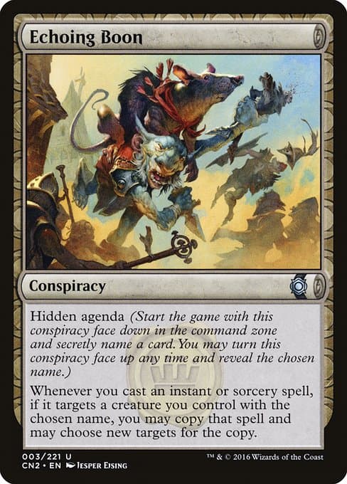 Echoing Boon from Conspiracy: Take the Crown (Uncommon)