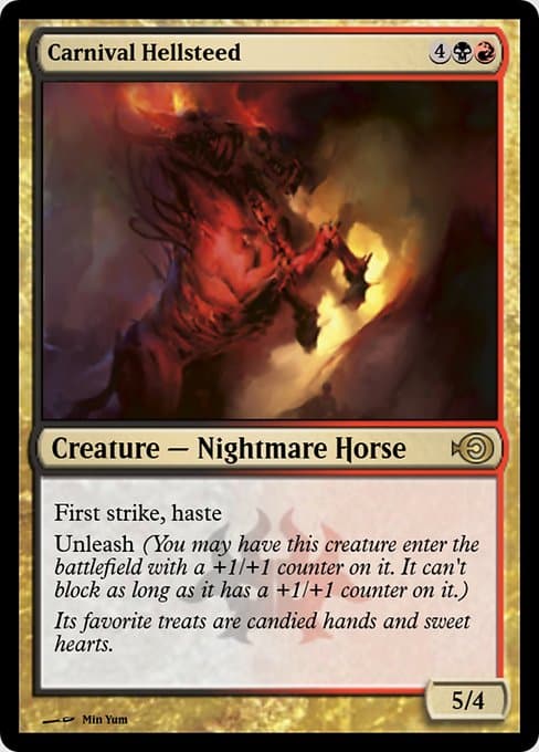 Carnival Hellsteed from Magic Online Promos (Rare)