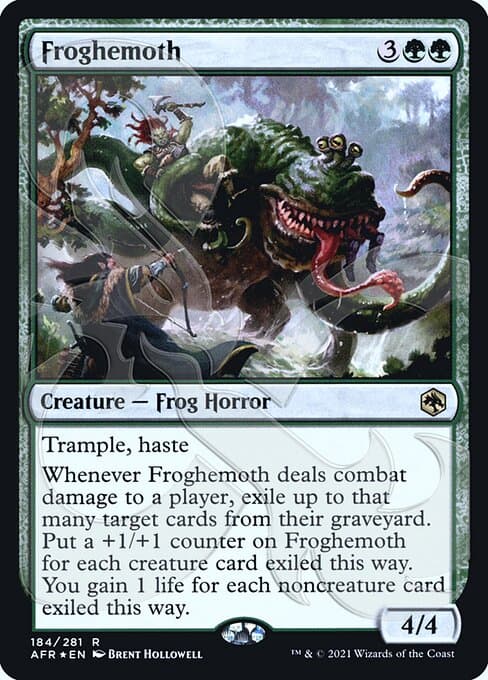 Froghemoth from Adventures in the Forgotten Realms Promos (Rare)