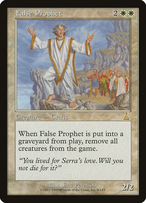 False Prophet from Urza's Destiny (Rare)