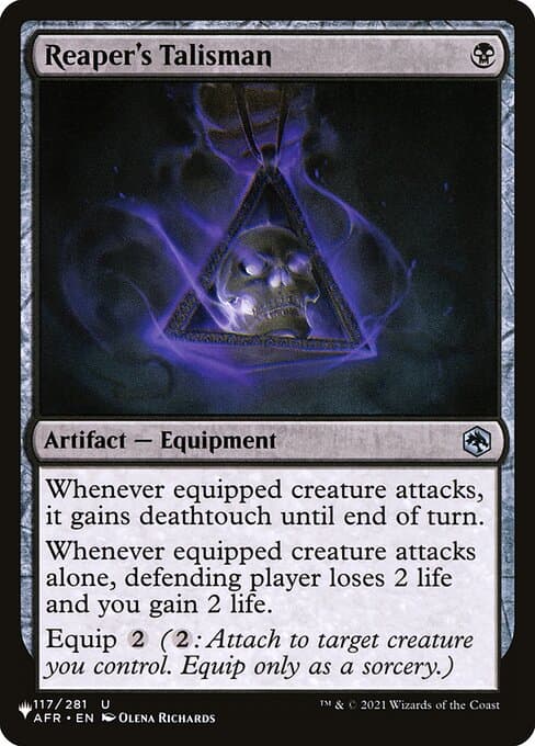 Reaper's Talisman from The List (Uncommon)