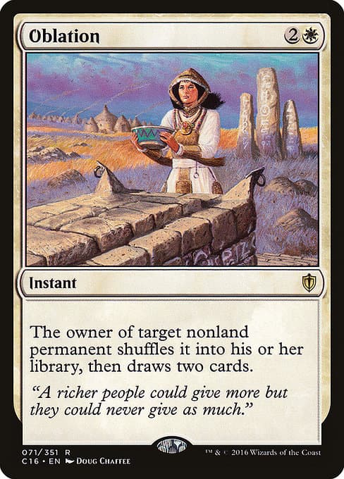 Oblation from Commander 2016 (Rare)