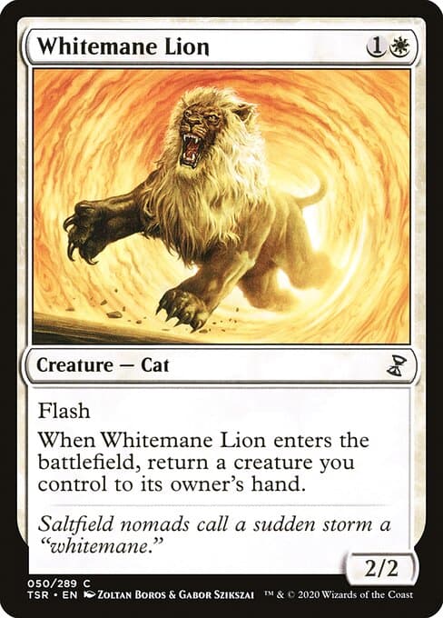 Whitemane Lion from Time Spiral Remastered (Common)