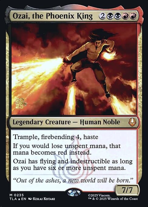 Ozai, the Phoenix King (Mythic)