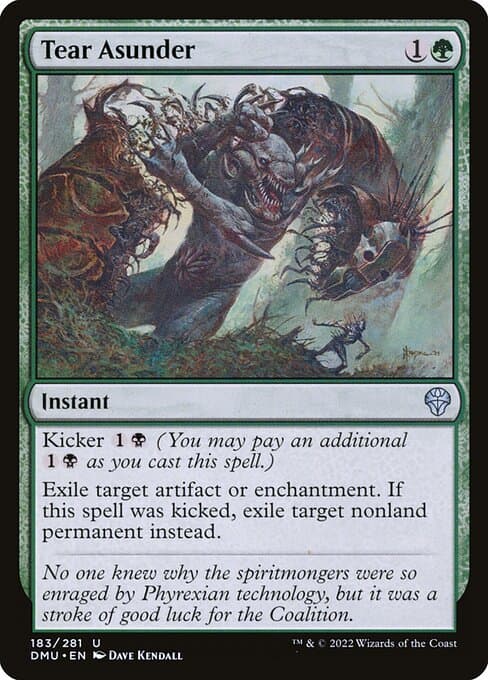 Tear Asunder from Dominaria United (Uncommon)
