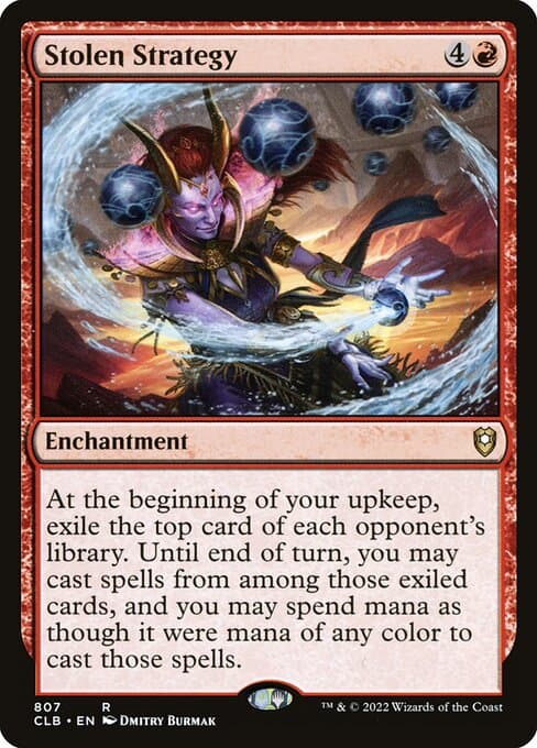 Stolen Strategy from Commander Legends: Battle for Baldur's Gate (Rare)