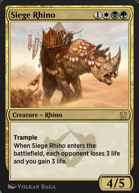 Siege Rhino (Rare)