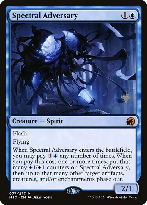 Spectral Adversary from Innistrad: Midnight Hunt Promos (Mythic)