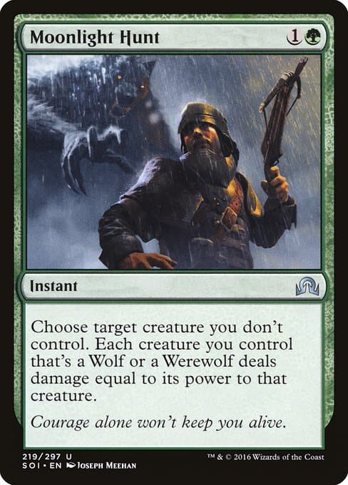 Moonlight Hunt from Shadows over Innistrad (Uncommon)