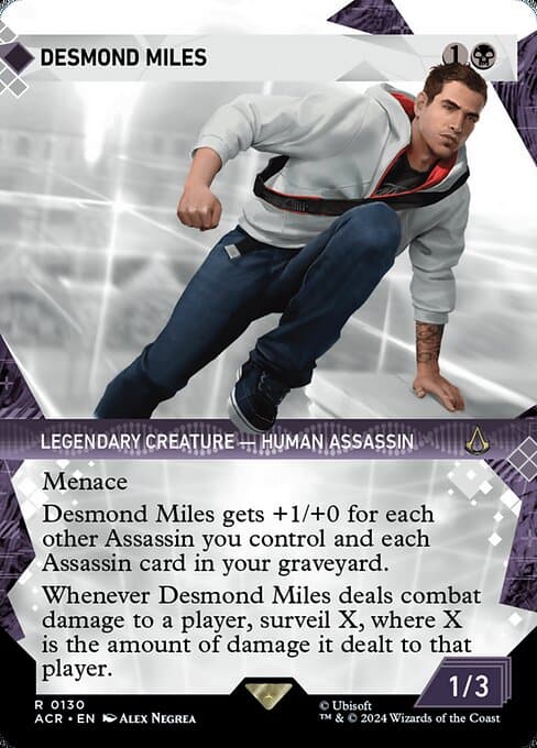 Desmond Miles from Assassin's Creed (Rare)