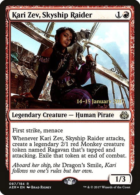 Kari Zev, Skyship Raider (Rare)