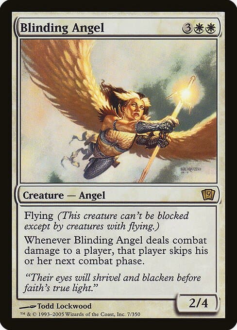 Blinding Angel from Ninth Edition (Rare)