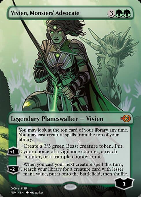Vivien, Monsters' Advocate from Magic Online Promos (Mythic)