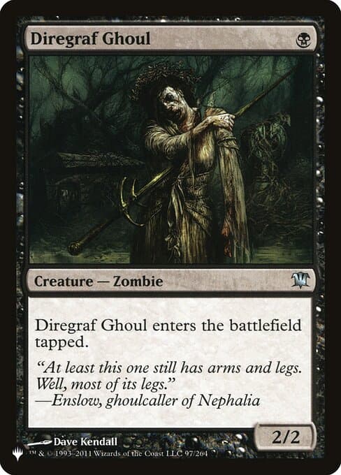 Diregraf Ghoul from The List (Uncommon)