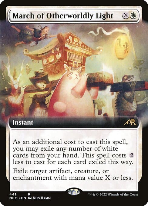 March of Otherworldly Light from Kamigawa: Neon Dynasty (Rare)