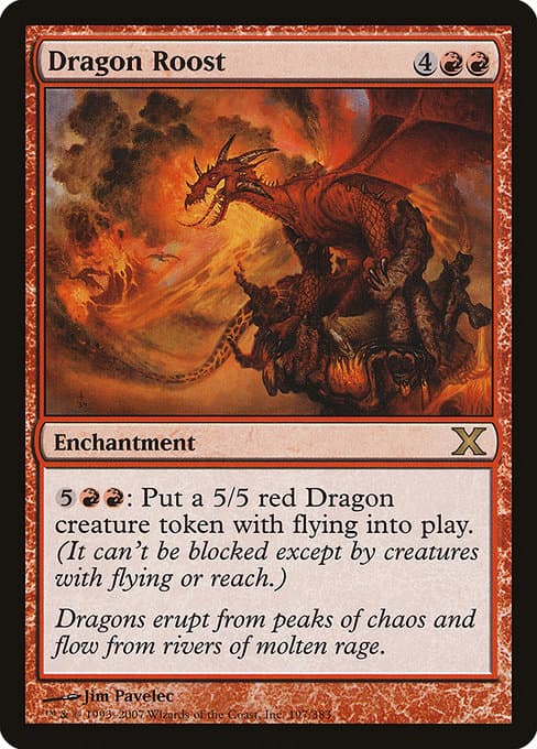Dragon Roost from Tenth Edition (Rare)