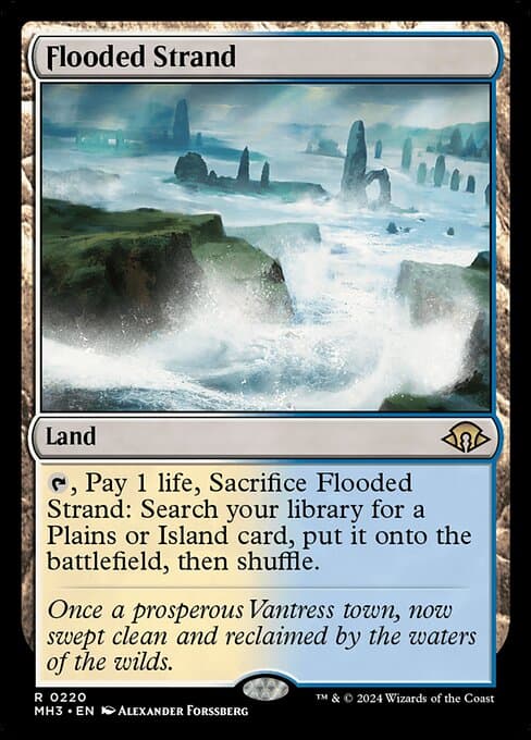 Flooded Strand from Modern Horizons 3 (Rare)