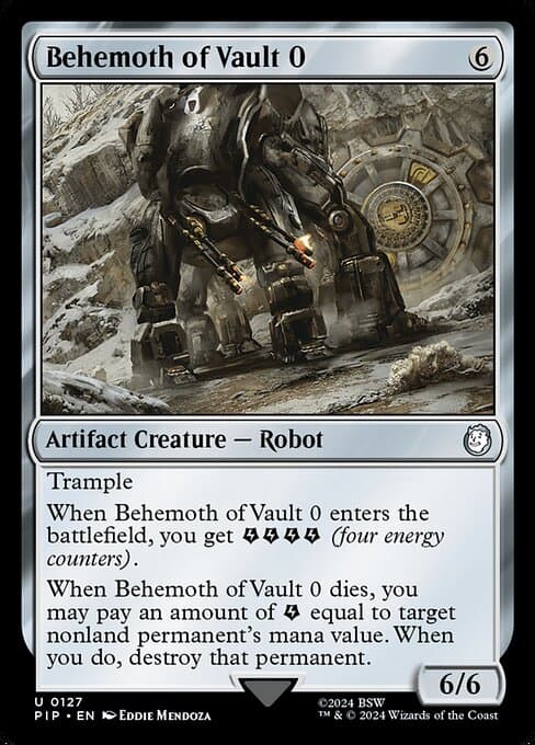Behemoth of Vault 0 (Uncommon)