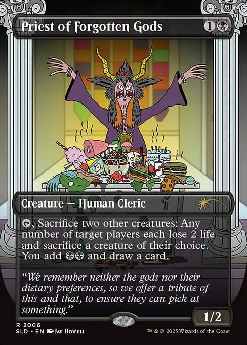 Priest of Forgotten Gods from Secret Lair Drop (Rare)