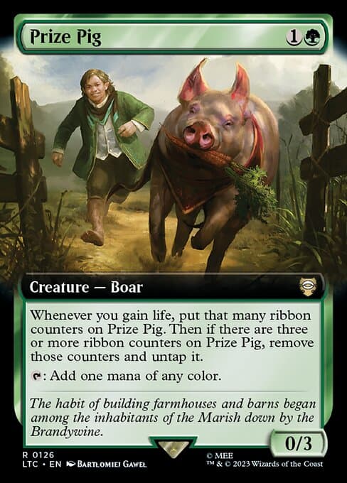 Prize Pig from Tales of Middle-earth Commander (Rare)
