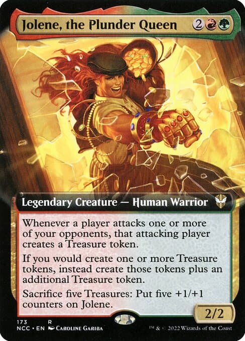 Jolene, the Plunder Queen from New Capenna Commander (Rare)
