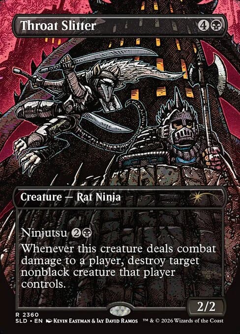 Throat Slitter from Secret Lair Drop (Rare)