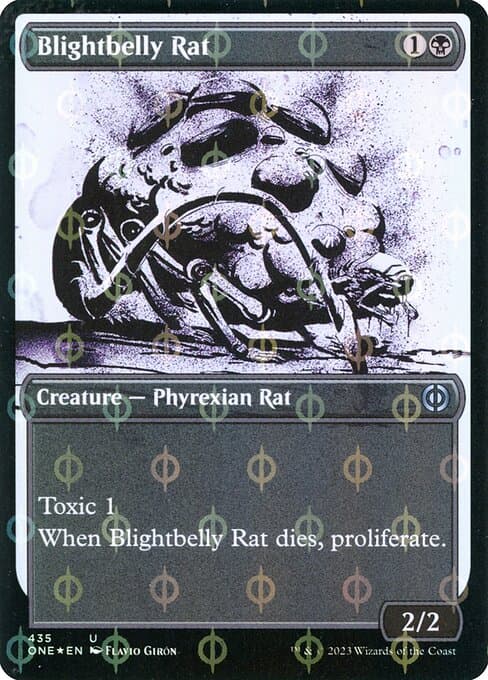 Blightbelly Rat from Phyrexia: All Will Be One (Uncommon)