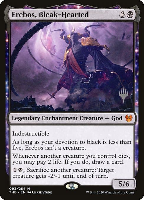 Erebos, Bleak-Hearted from Theros Beyond Death Promos (Mythic)