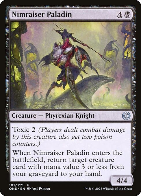 Nimraiser Paladin from Phyrexia: All Will Be One (Uncommon)