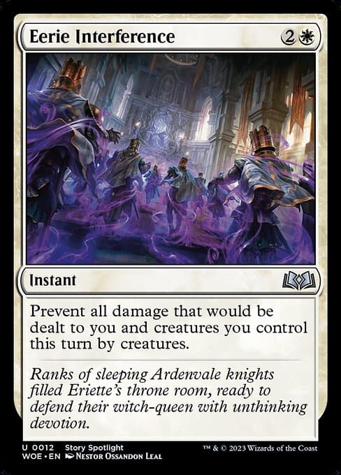 Eerie Interference from Wilds of Eldraine (Uncommon)