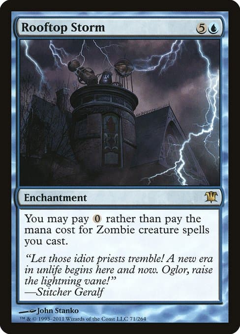 Rooftop Storm from Innistrad (Rare)