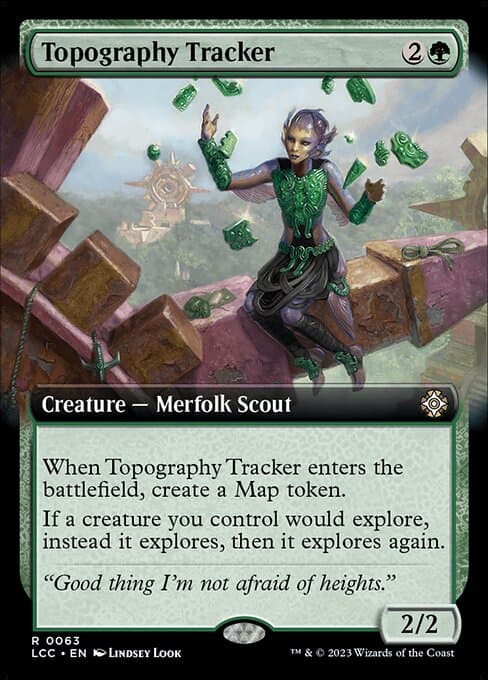 Topography Tracker from The Lost Caverns of Ixalan Commander (Rare)