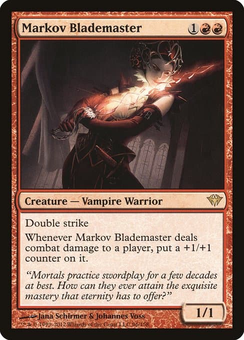 Markov Blademaster from Dark Ascension (Rare)