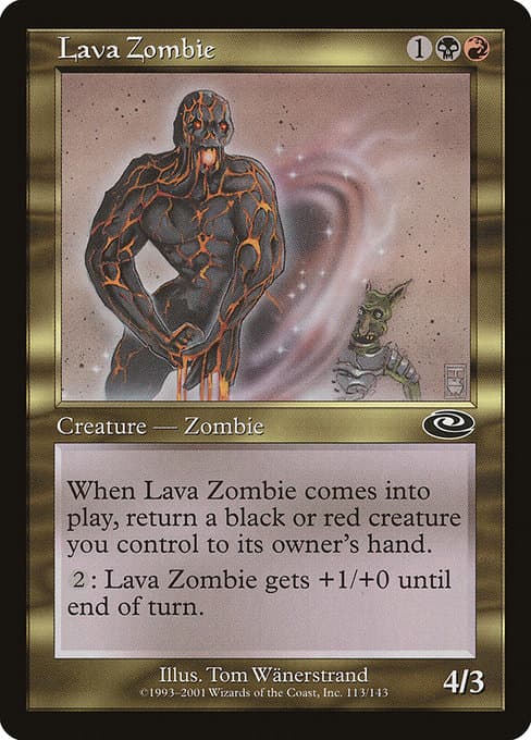 Lava Zombie from Planeshift (Common)