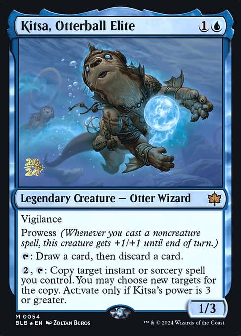 Kitsa, Otterball Elite from Bloomburrow Promos (Mythic)