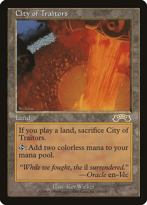 City of Traitors (Rare)