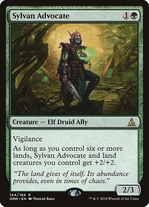 Sylvan Advocate from Oath of the Gatewatch (Rare)