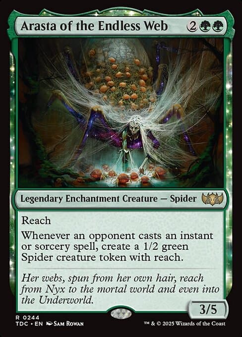 Arasta of the Endless Web from Tarkir: Dragonstorm Commander (Rare)
