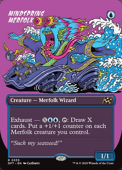 Mindspring Merfolk from Aetherdrift (Rare)