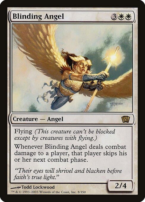 Blinding Angel from Eighth Edition (Rare)