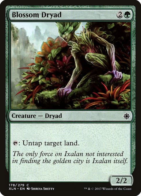 Blossom Dryad from Ixalan (Common)