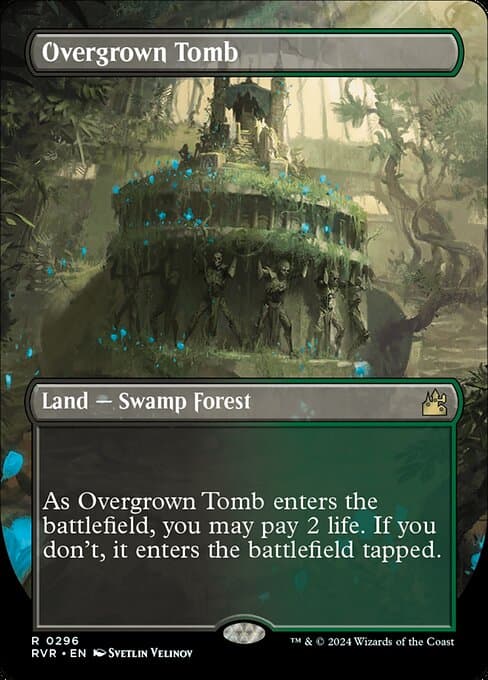 Overgrown Tomb from Ravnica Remastered (Rare)