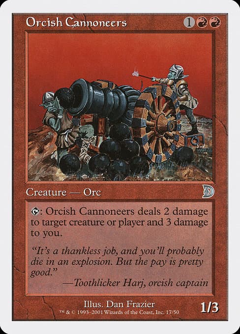 Orcish Cannoneers (Uncommon)