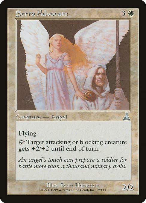 Serra Advocate from Urza's Destiny (Uncommon)