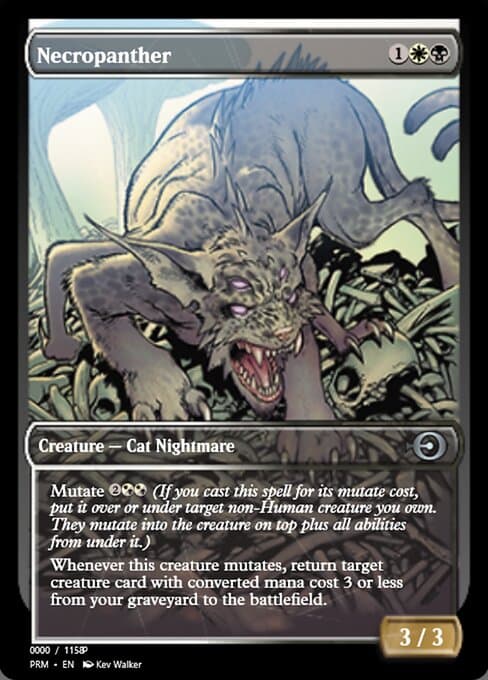 Necropanther from Magic Online Promos (Uncommon)