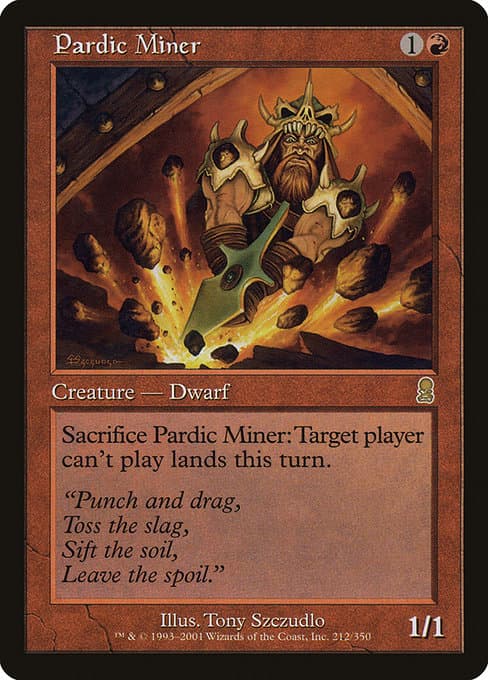 Pardic Miner from Odyssey (Rare)