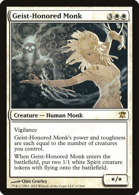 Geist-Honored Monk from Innistrad (Rare)