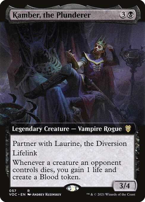 Kamber, the Plunderer from Crimson Vow Commander (Rare)