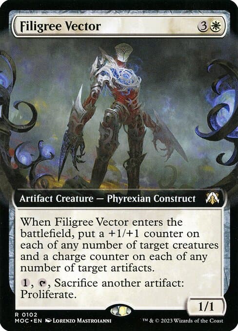Filigree Vector from March of the Machine Commander (Rare)