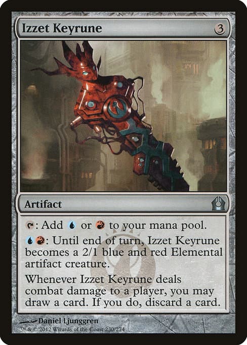 Izzet Keyrune from Return to Ravnica (Uncommon)